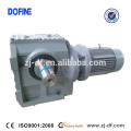 S series gearbox 90 degree shaft gearmotor helical worm gear reducer drive